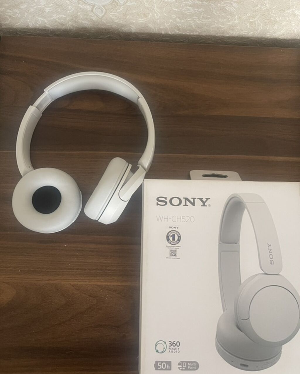 Məhsul: Sony WH-CH520 simsiz qulaqlıq (ağ rəng) Xüsusiyyətlər — Qulaqcıqlar, Bakı (2)