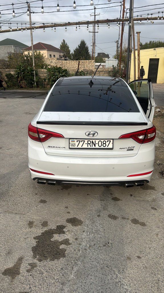 Hyundai Sonata, 2.0 L, 2015 il, 147 000 km — Avtomobillər, Bakı (3)
