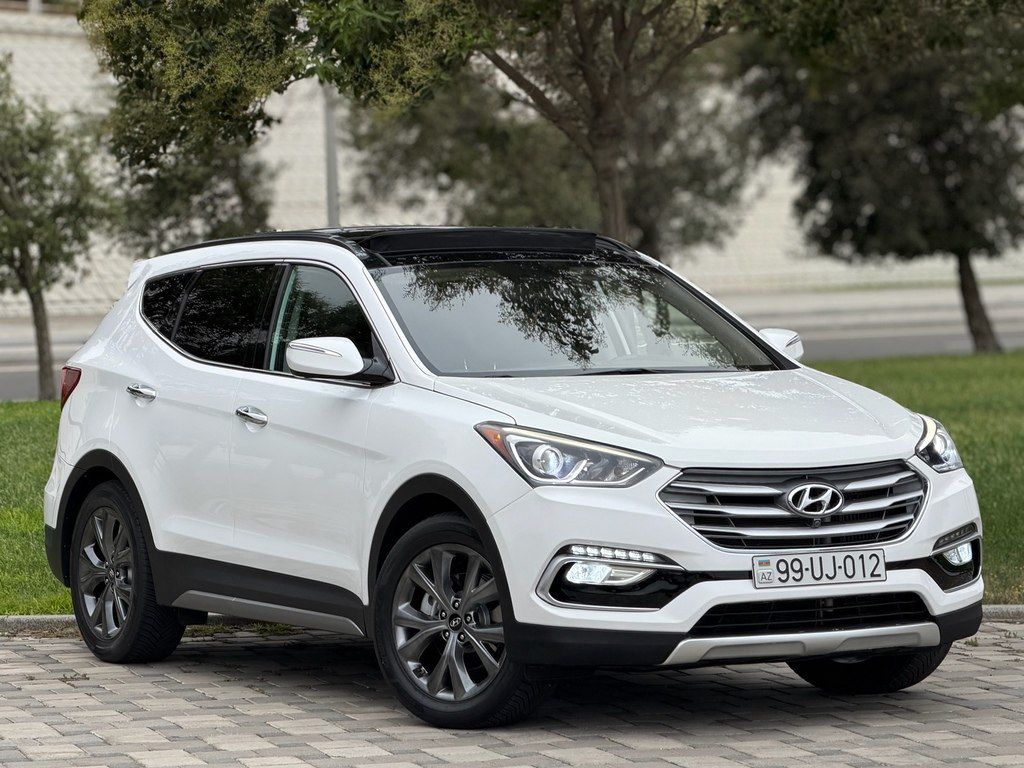 Hyundai Santa Fe, 2.0 L, 2017 il, 109 000 km — Avtomobillər, Bakı (2)