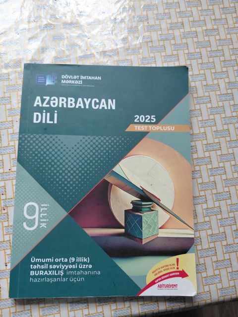 Məhsul: “Azərbaycan dili – 2025 Test Toplusu” (Dövlət İmtahan Mərkəzi) — Bakı