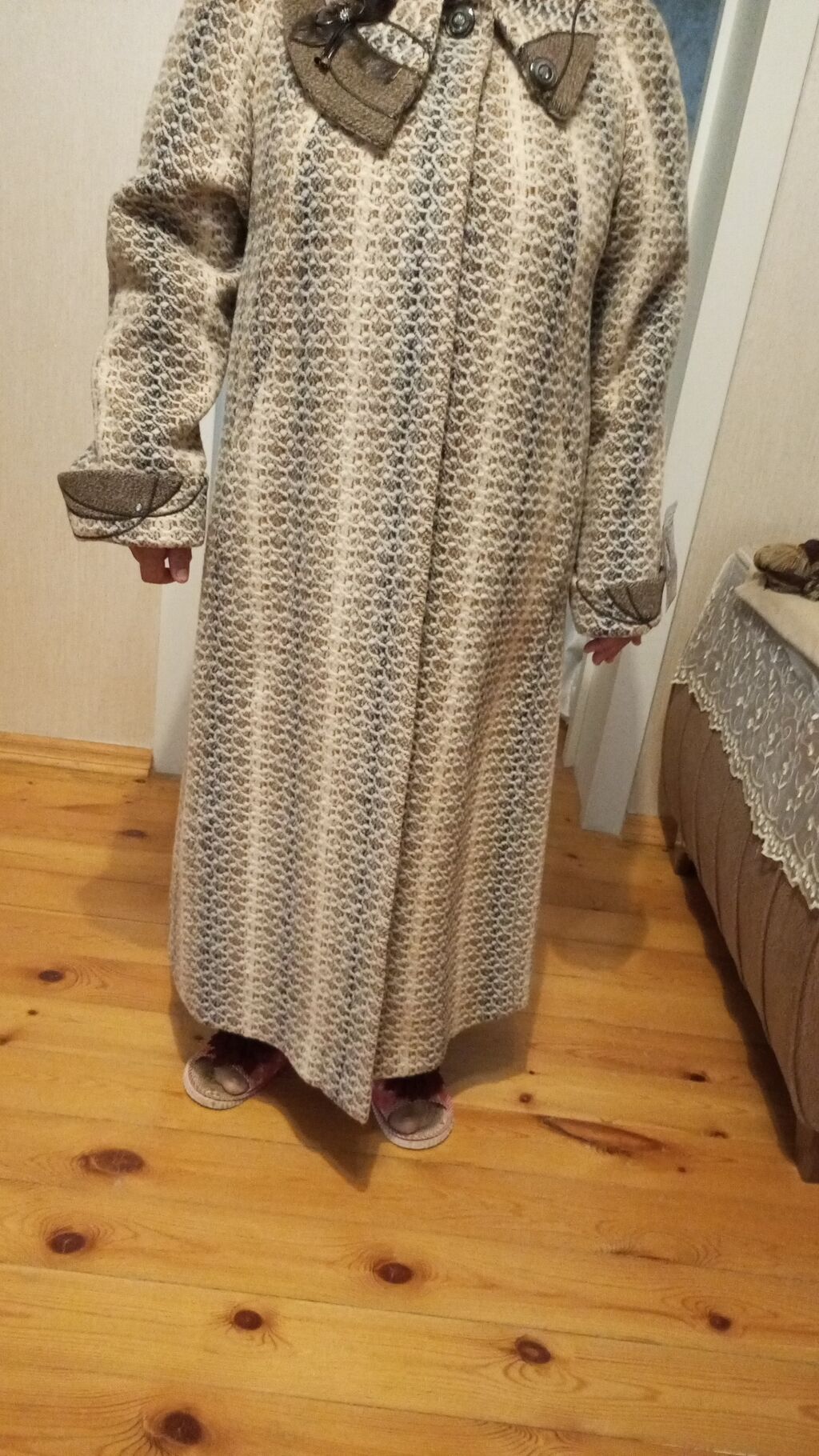 Palto, 6XL, rəng - Bej — Şəxsi əşyalar, Digah (2)