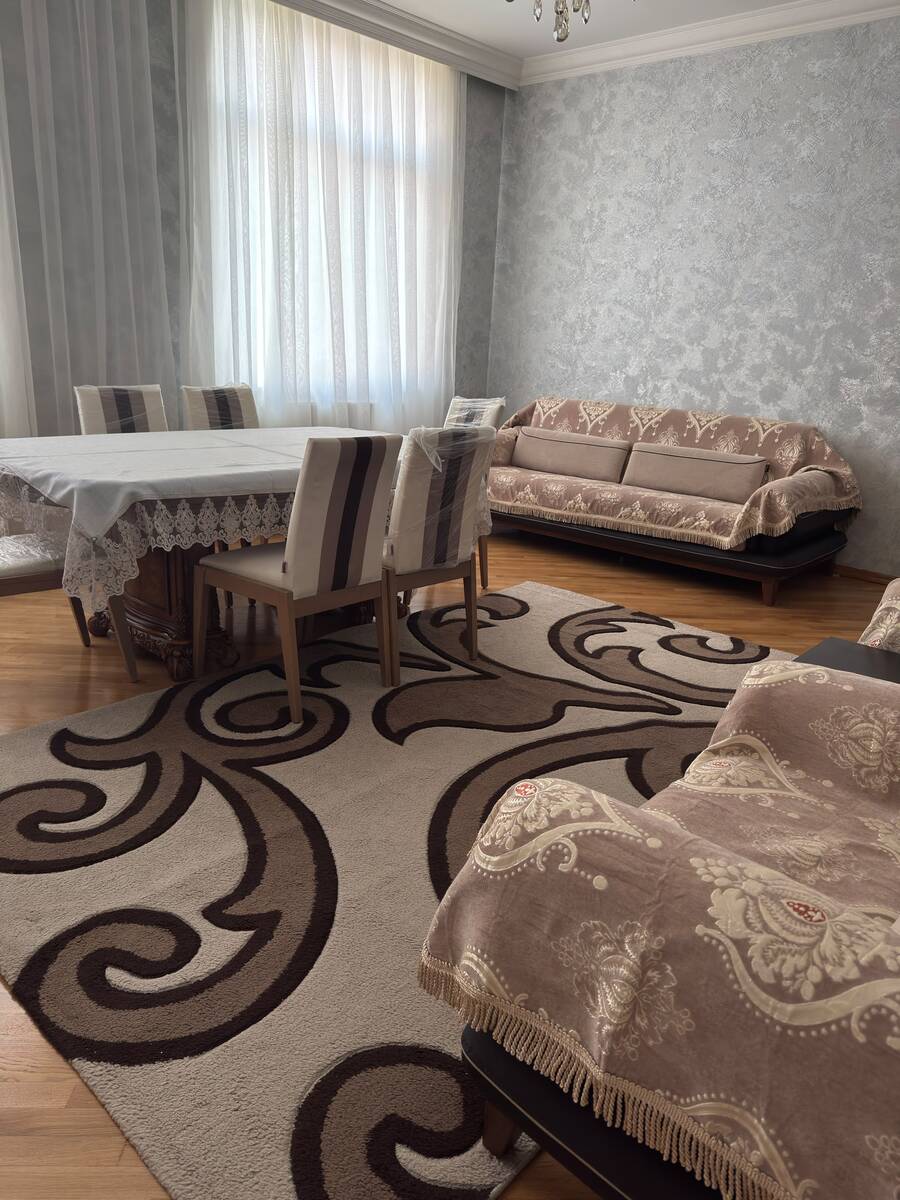İcarəyə verilir 3 otaqlı yeni tikili 90 m² — Mənzil, Bakı (6)