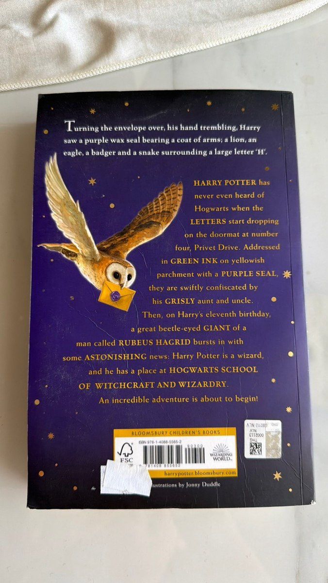 Kitab Harry Potter and the Philosopher's Stone — Kitablar və jurnallar, Bakı (2)