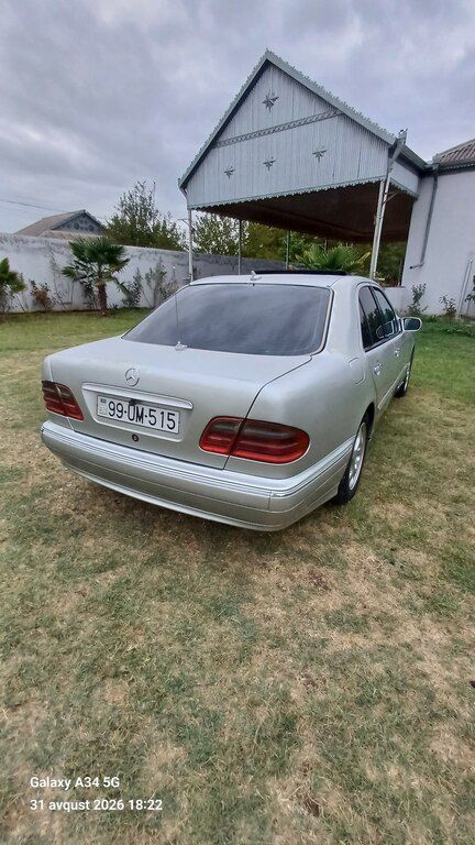 Mercedes E 200, 2.2 L, 1999 il, 400 000 km — Avtomobillər, Ağcabədi (5)