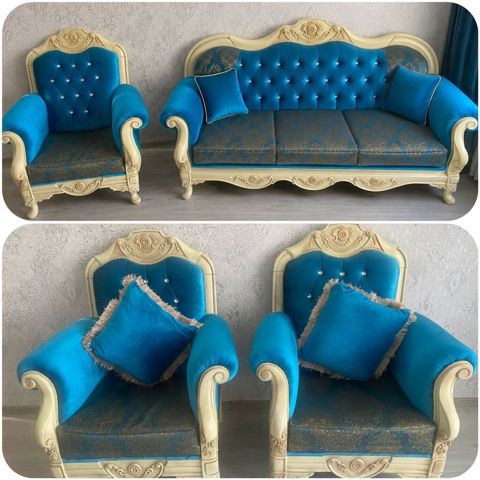Divan kreslo dəsti. Satılır 350 azn. evden çıxmalıdır. Ünvan — Mehdiabad