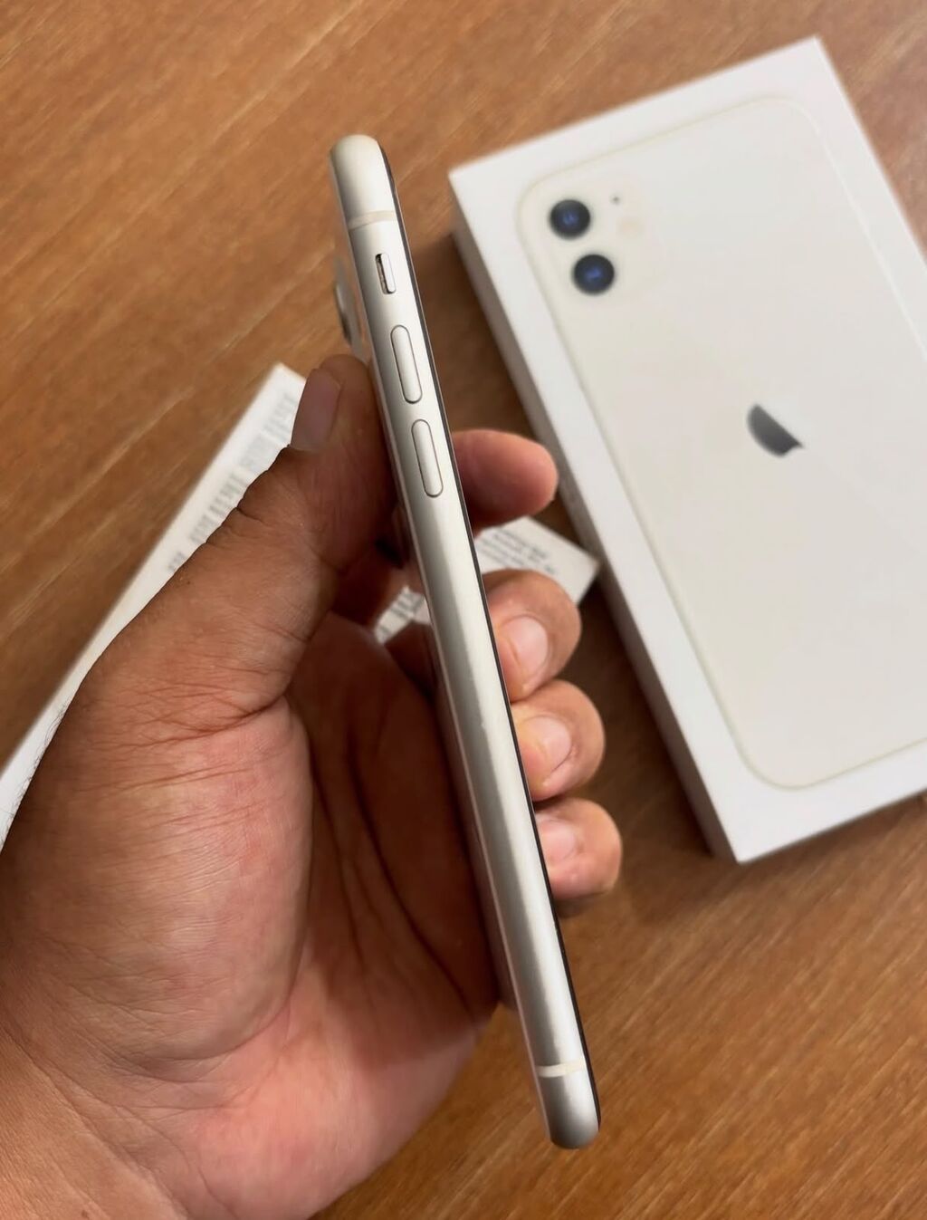 IPhone 11, 128 GB, Ağ, Zəmanət, Simsiz şarj, Face ID — Apple iPhone, Digah (2)