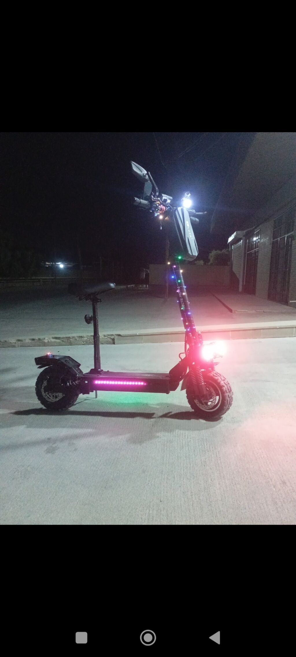 Yeni FasTer Rs7 Skuter Elektrik skuter – güclü işıqlandırma və rahat — İdman, hobi, istirahət, Digah (6)