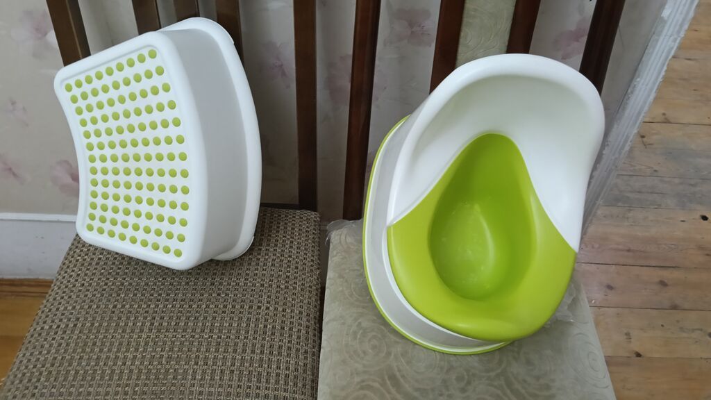 Uşaq üçün dəst: bələk üçün qatı plastik nəcisyığıcı (qreşok) və — Mebel, Bakı (2)