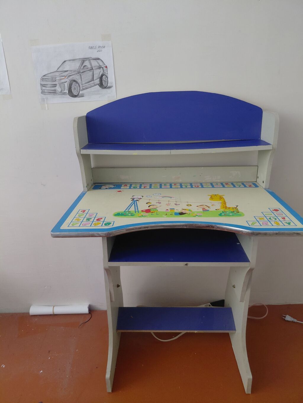 Uşaq üçün masa və stul dəsti Uşaq üçün yazı masası və stul dəsti yeni — Mebel, Bakı (8)