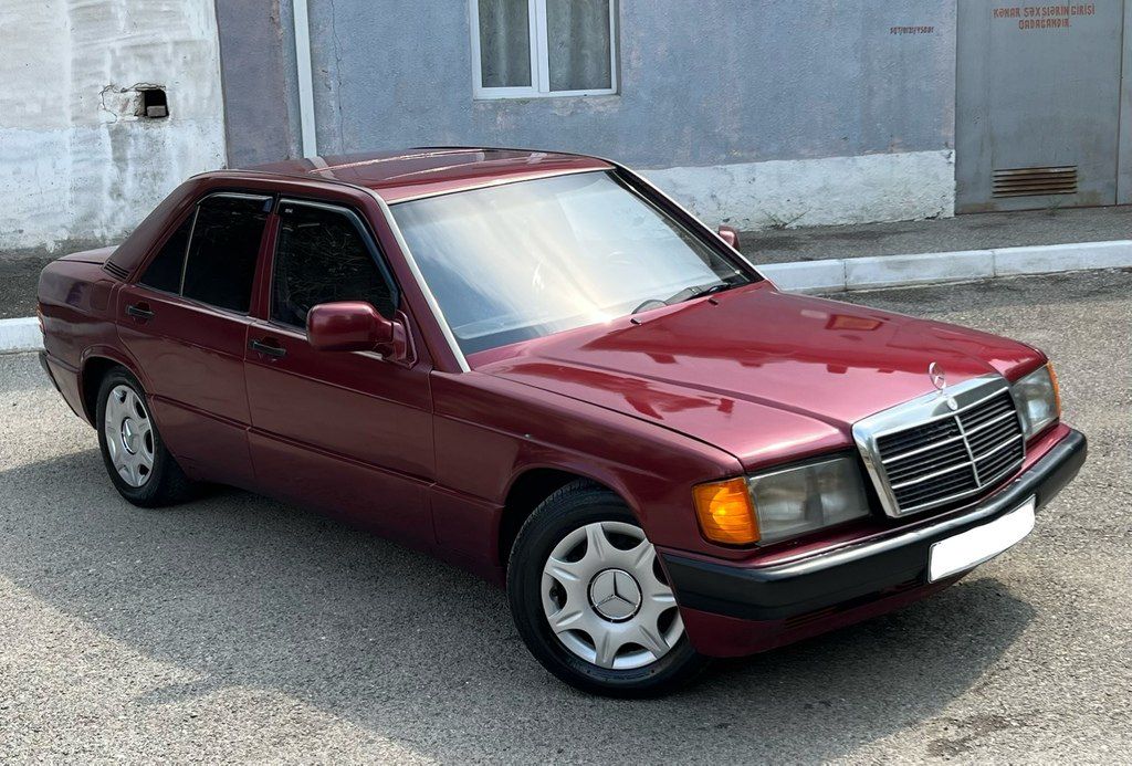 Mercedes 190, 2.0 L, 1991 il, 278 000 km — Avtomobillər, Bakı (3)