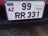 Avtomobil qeydiyyat nişanı - 99-RR-331 — Avtomobil