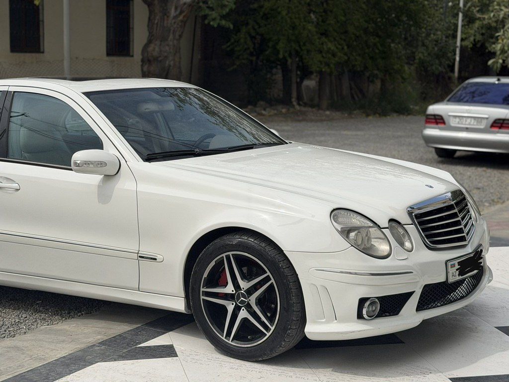 Mercedes E 320, 3.2 L, 2003 il, 358 204 km — Avtomobillər, Gəncə (5)