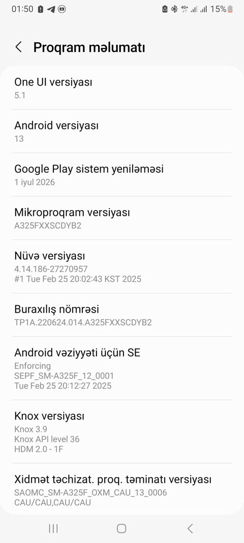 Samsung Galaxy A32, 128 GB, İki sim kartlı — Bakı