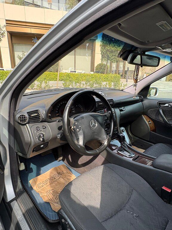 Mercedes C 200, 1.8 L, 2002 il, 365 000 km — Avtomobillər, Bakı (9)