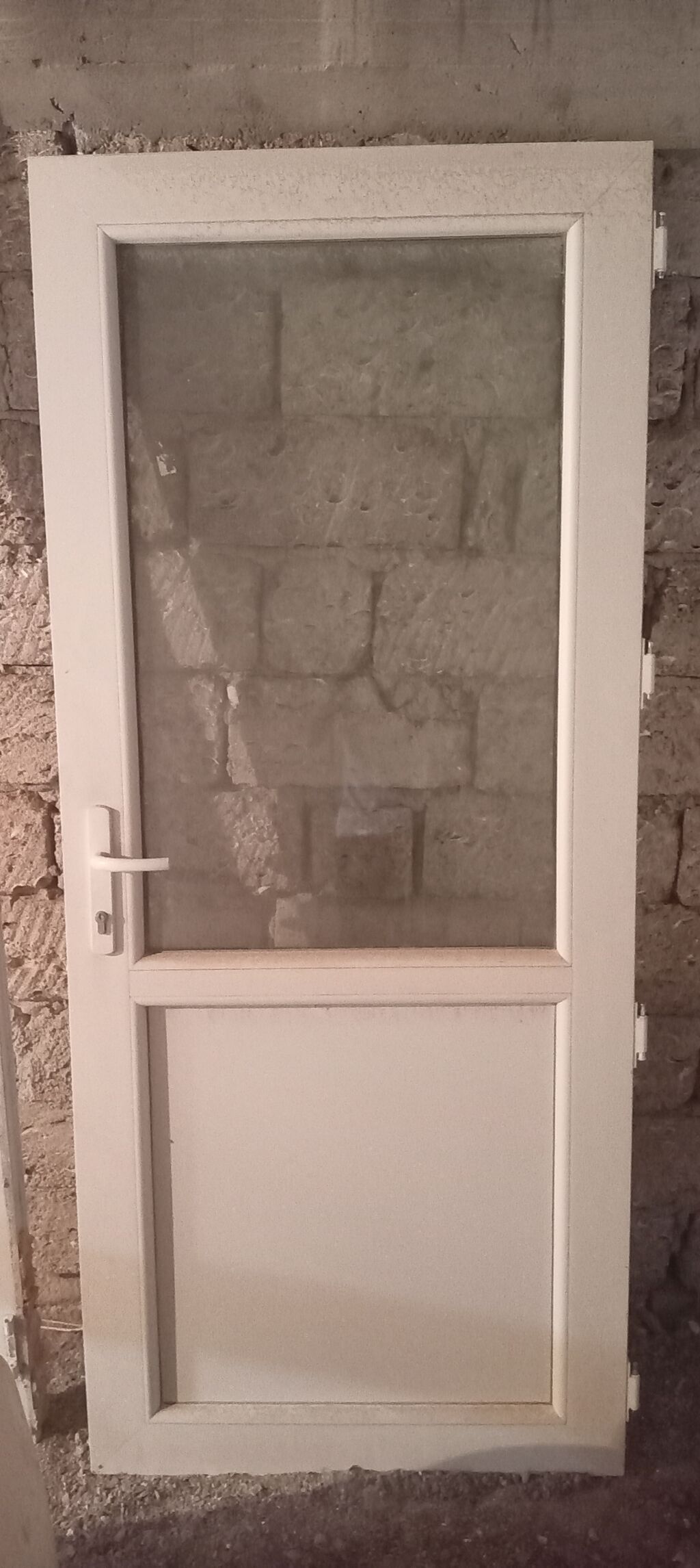 PVC giriş/balcony qapısı Çox az işlənilib, təzə kimidir — Təmir və inşaat, Digah (4)