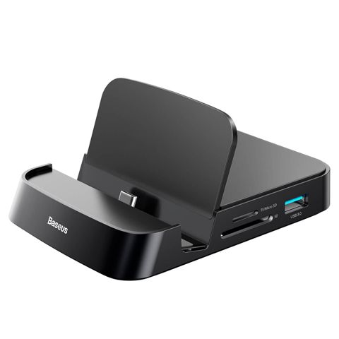 Baseus ACC Hub Docking Type-C mobile Black — Bakı