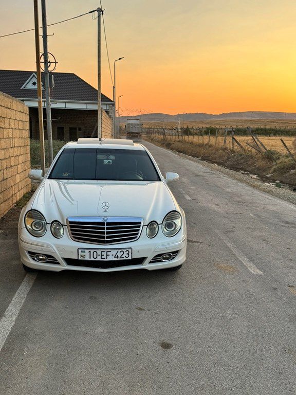 Mercedes E 220, 2.2 L, 2008 il, 399 999 km — Avtomobillər, Şamaxı (2)