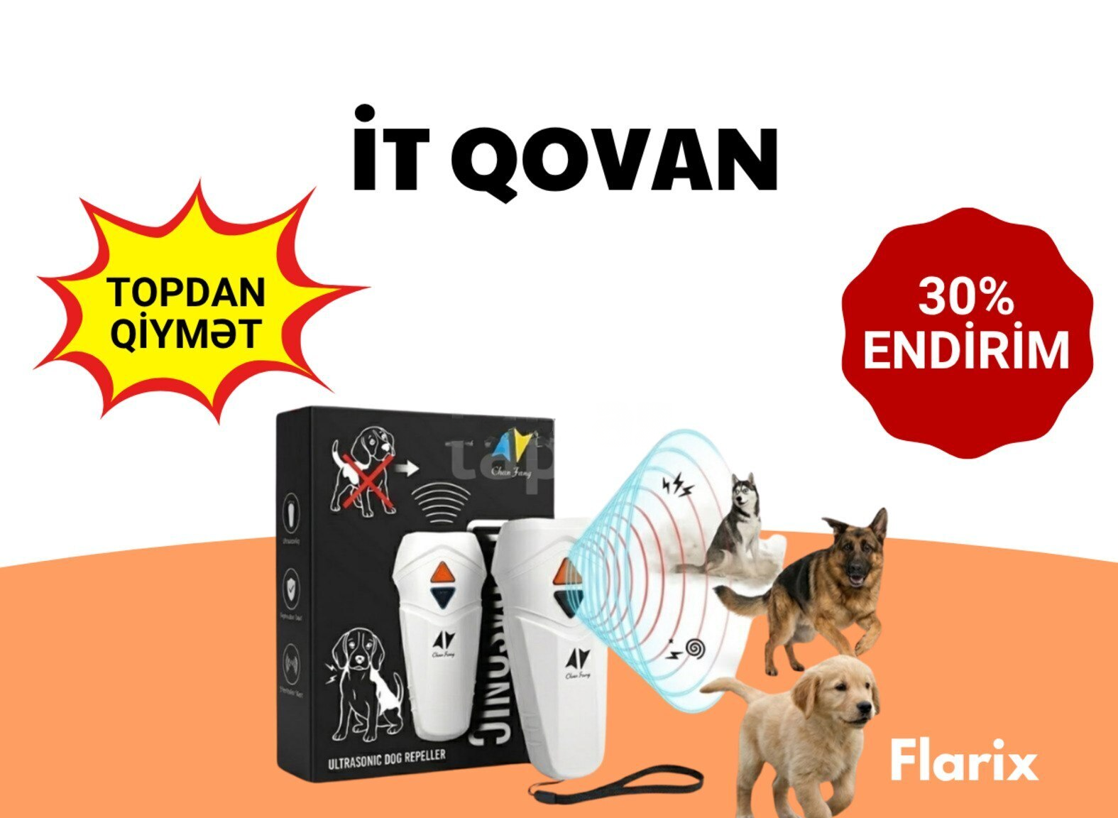 İt qovan ultrasəs cihazı