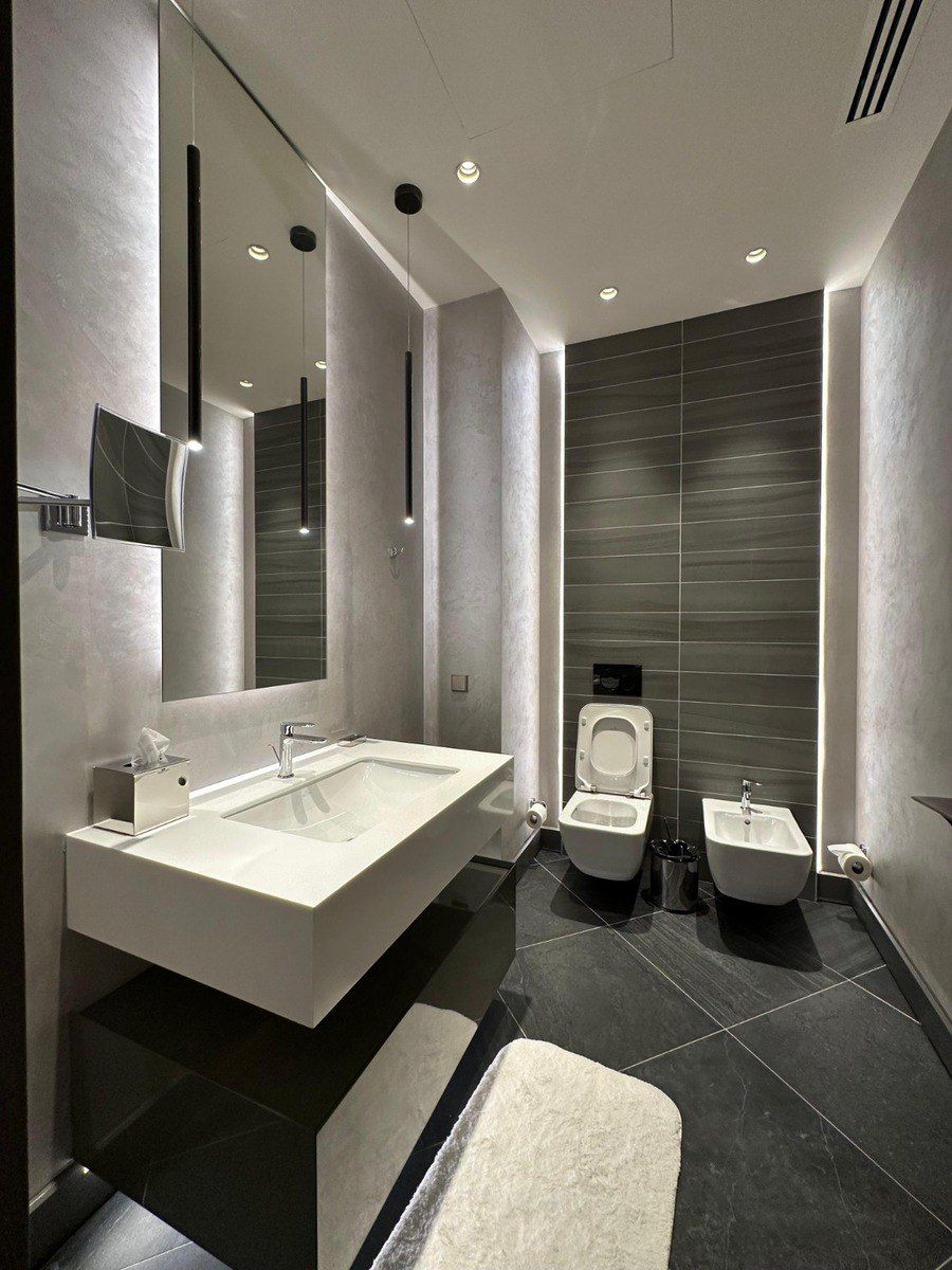 İcarəyə verilir 4 otaqlı yeni tikili 350 m² — Mənzil, Bakı (10)