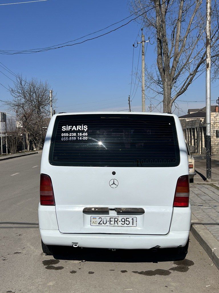 Mercedes Vito 112 CDI, 2.1 L, 1997 il, 250 000 km — Avtomobillər, Gəncə (4)