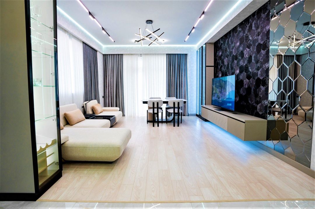 İcarəyə verilir 3 otaqlı yeni tikili 130 m² — Mənzil, Bakı (2)
