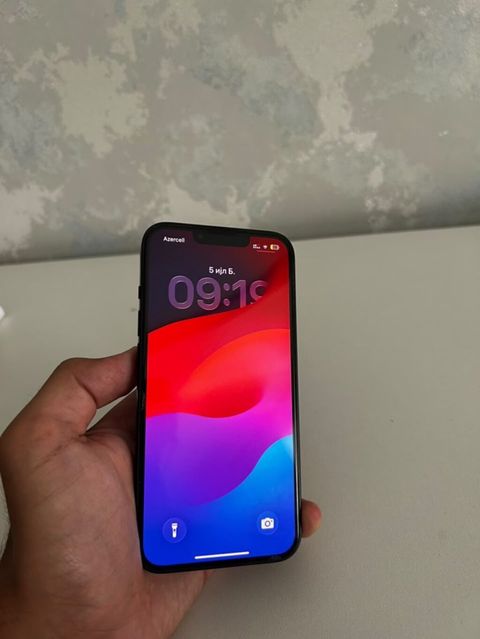 IPhone 14, 128 GB, Yaşıl, Simsiz şarj, Face ID, Sənədlərlə — Şirvan