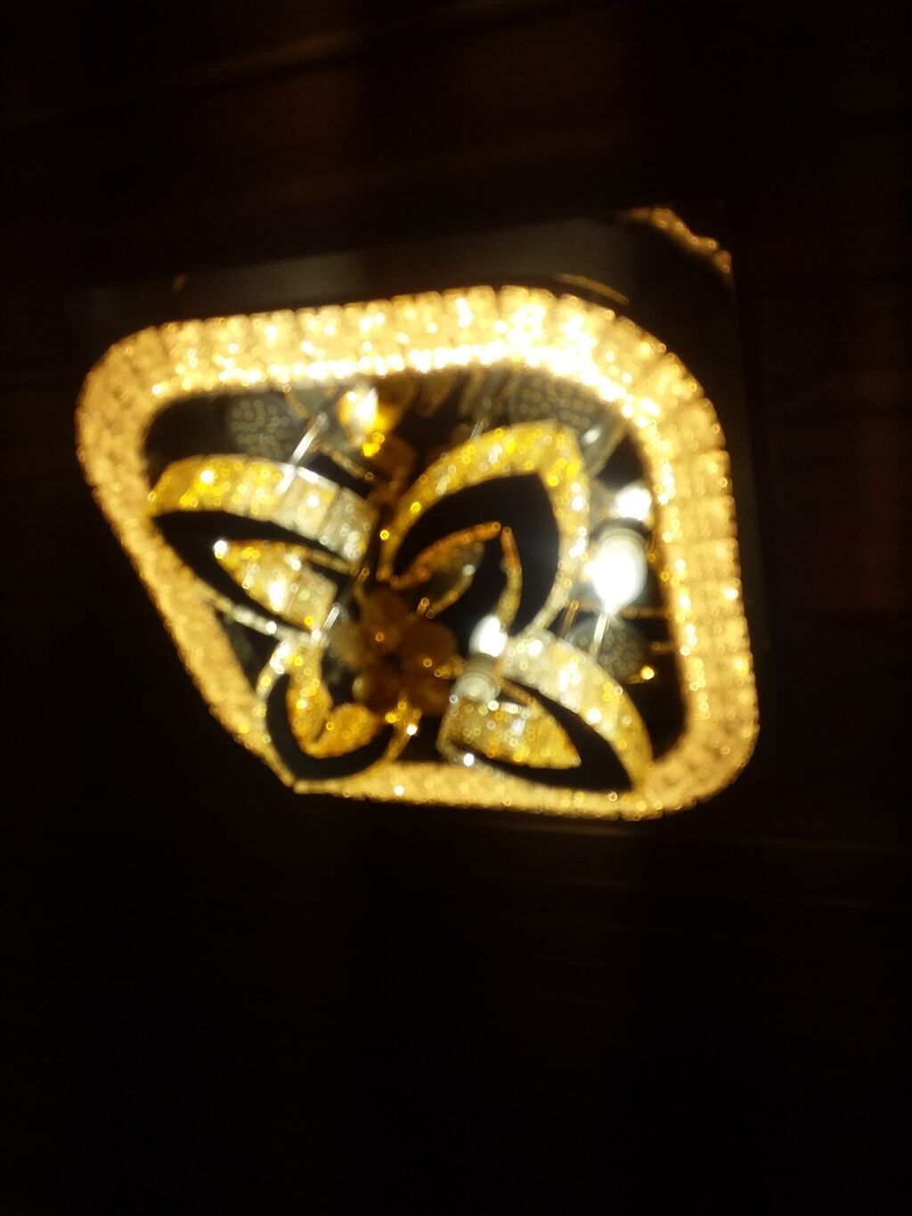 Led Çılçıraq, 4 və daha çox lampa, Xrustal — İşıqlandırma, Digah (5)