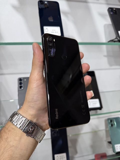 Redmi Note 8, 64 GB, rəng - Qara, Barmaq izi — Bakı