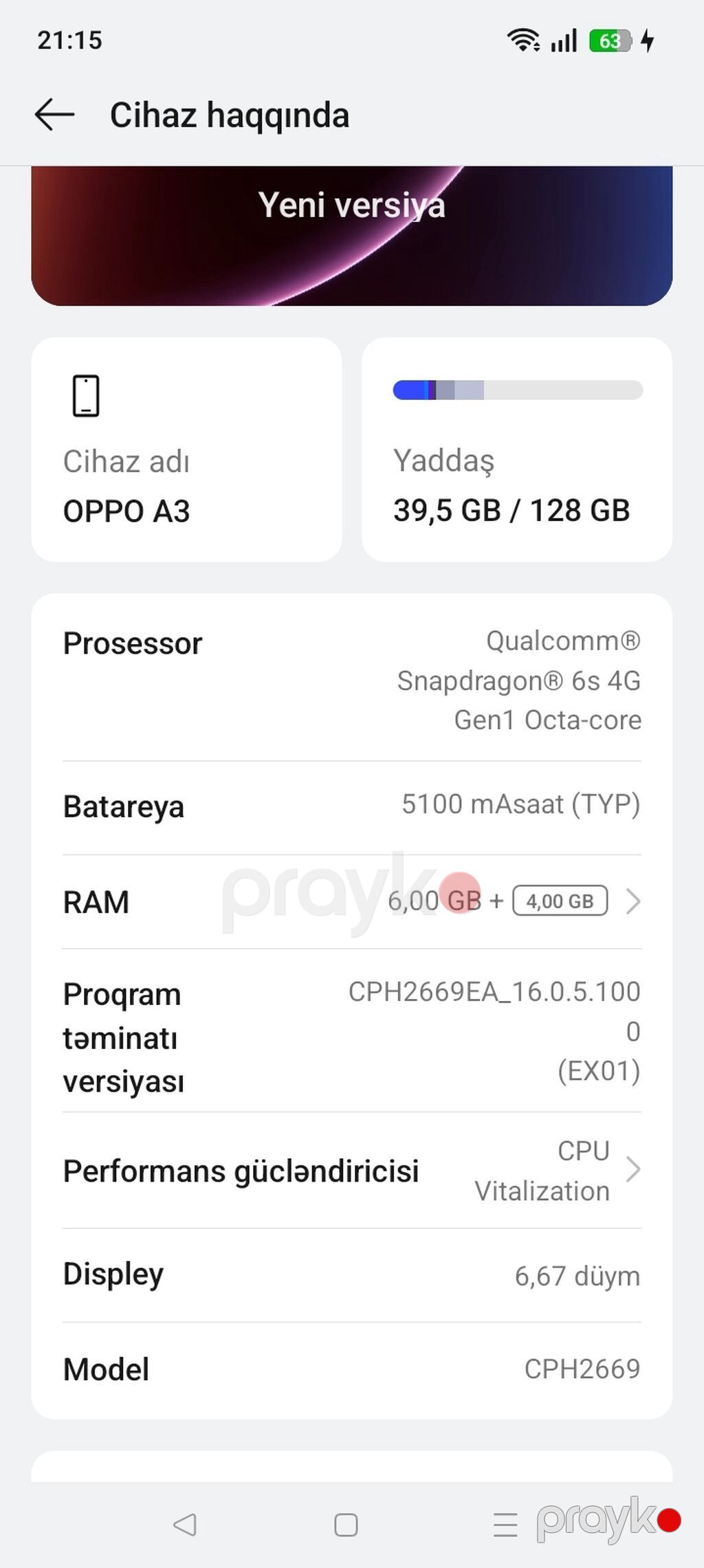 Oppo rəng - Qara — OPPO, Bakı (6)