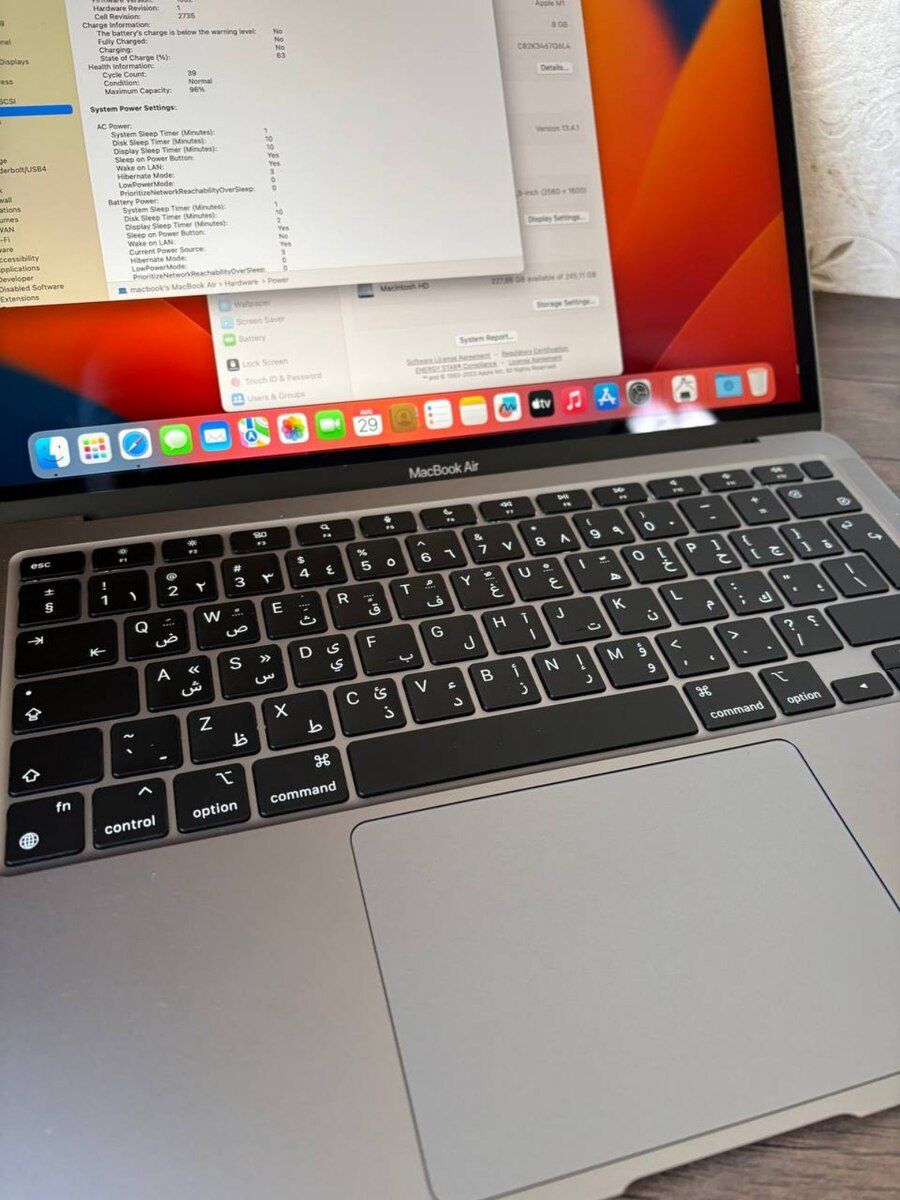 Apple Macbook Air M1 8/256 — Elektronika, Bakı (6)