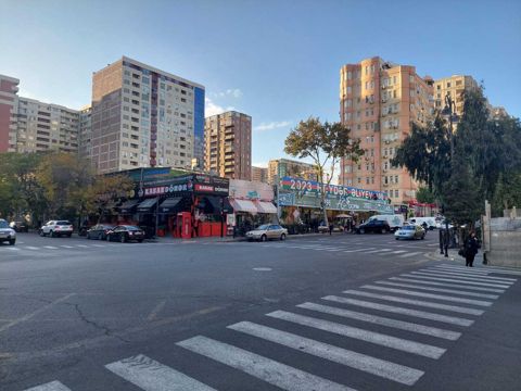 2-otaqlı yeni tikili kirayə verilir, Nəsimi r., 90 m² — Bakı