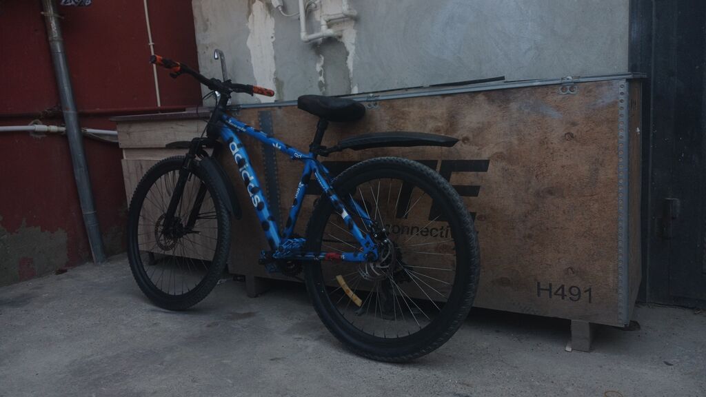 Məhsul: Dağ/Trekking velosipedi - Rəng: Parlaq mavi, “adidas” — Dağ velosipedləri, Bakı
