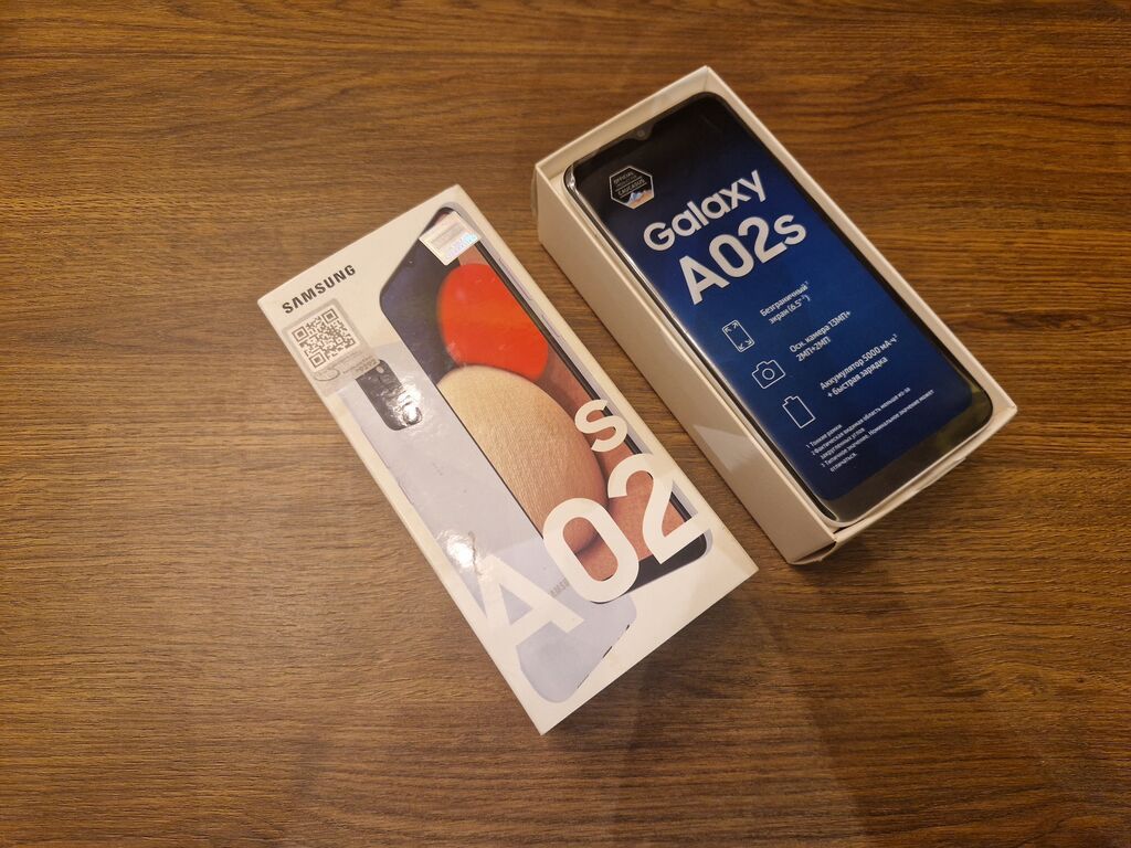 Samsung Galaxy A02 S, 32 GB, rəng - Ağ, Sənədlərlə — Samsung, Bakı (4)