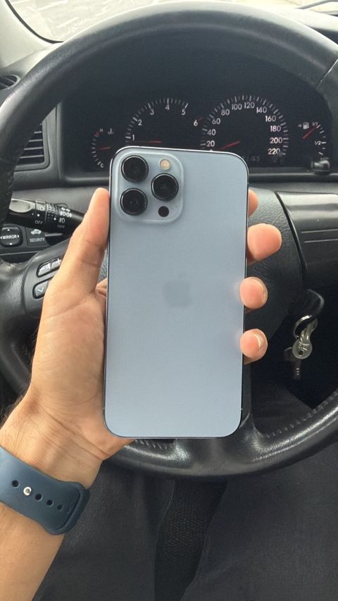 Apple iPhone 13 Pro Max Sierra Blue 128GB/6GB — Bakı