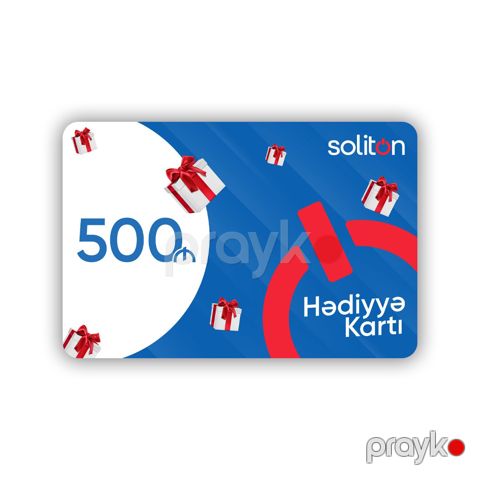 Hədiyyə kartı Soliton 500 AZN — Bakı