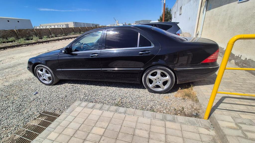 Mercedes S 350, 3.7 L, 2004 il, 187 000 km — Avtomobillər, Bakı (11)