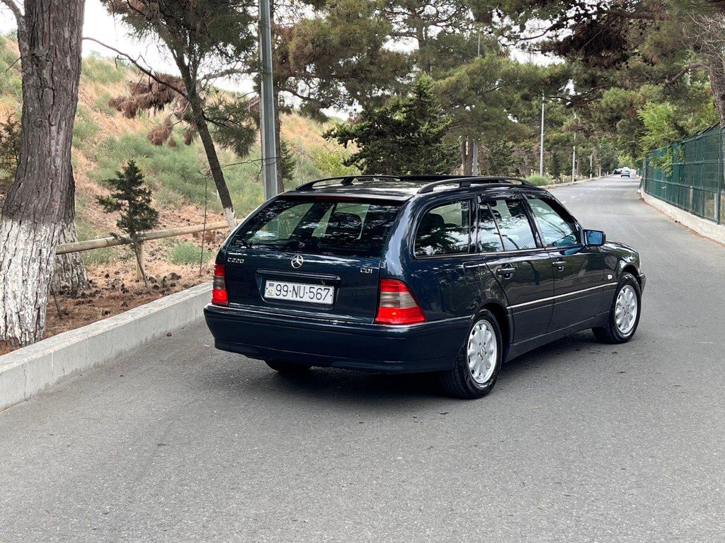 Mercedes C 220, 2.2 L, 1999 il, 487 000 km — Avtomobillər, Bakı (11)