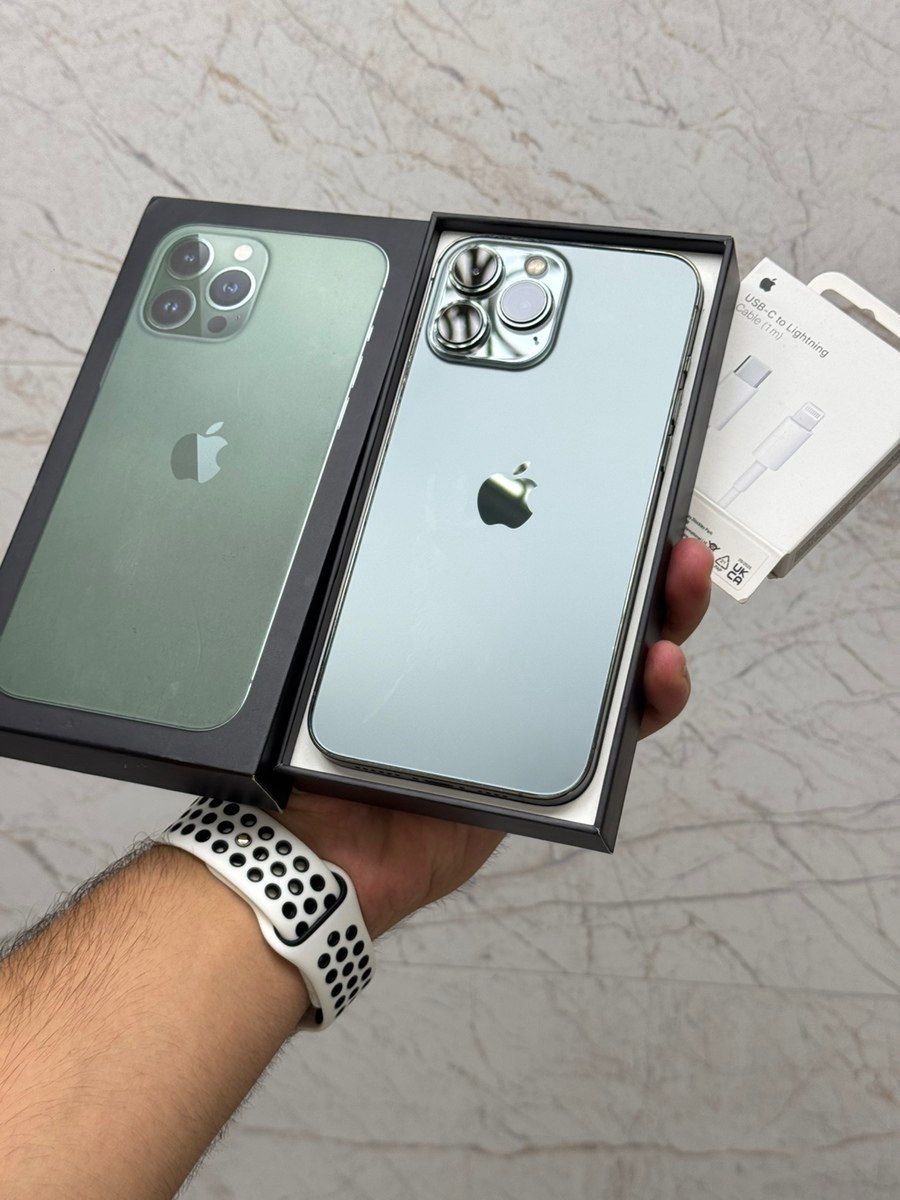 Apple iPhone 13 Pro Max Alpine Green 128GB/6GB — Smartfonlar, Bakı
