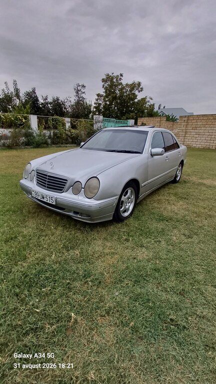 Mercedes E 200, 2.2 L, 1999 il, 400 000 km — Avtomobillər, Ağcabədi (2)