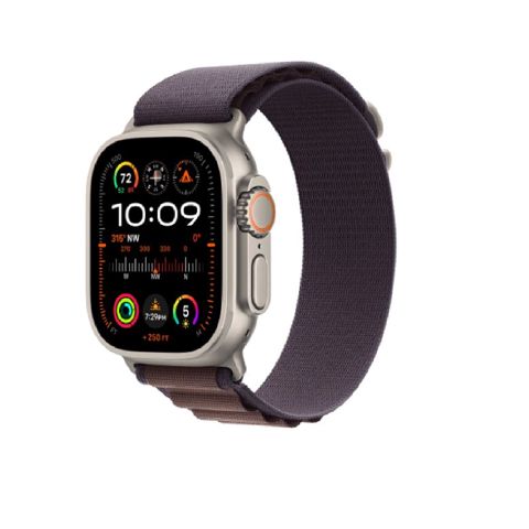Apple Watch Ultra 2 Titanium Case, Indigo Alpine Loop Band Medium size + Cellular MRET3RB/A — Bakı