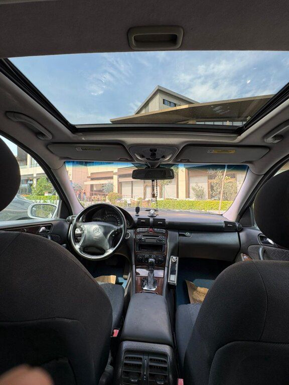 Mercedes C 200, 1.8 L, 2002 il, 365 000 km — Avtomobillər, Bakı (7)