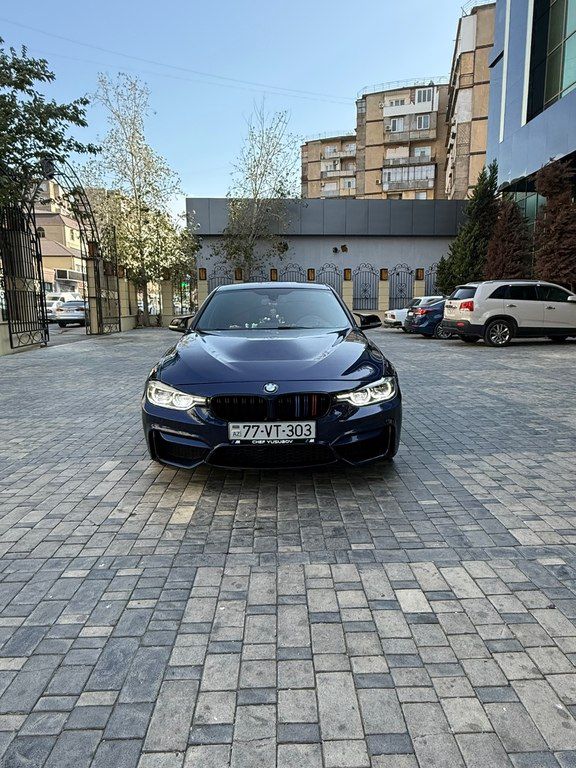 BMW 330, 2.0 L, 2016 il, 197 000 km — Avtomobillər, Bakı (9)