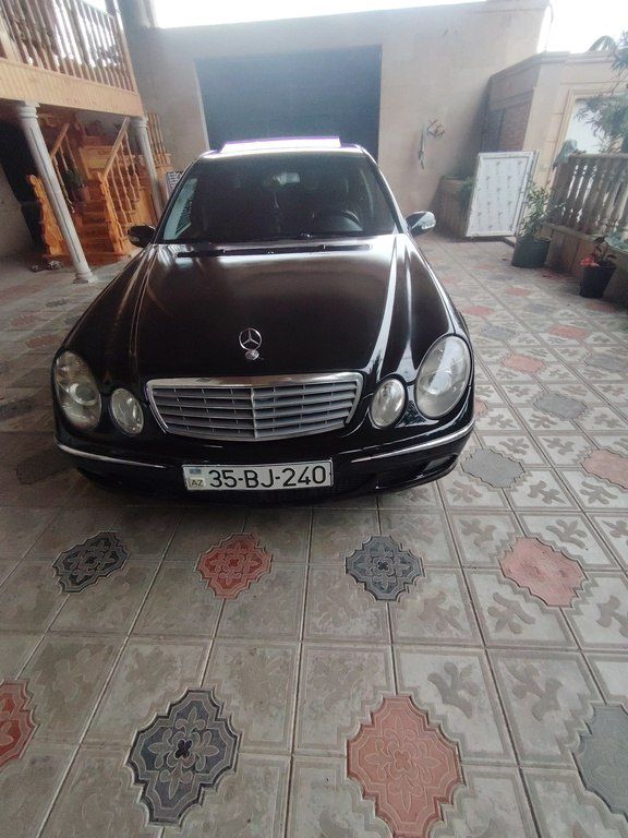 Mercedes E 220, 2.2 L, 2003 il, 365 730 km — Avtomobillər, Qazax