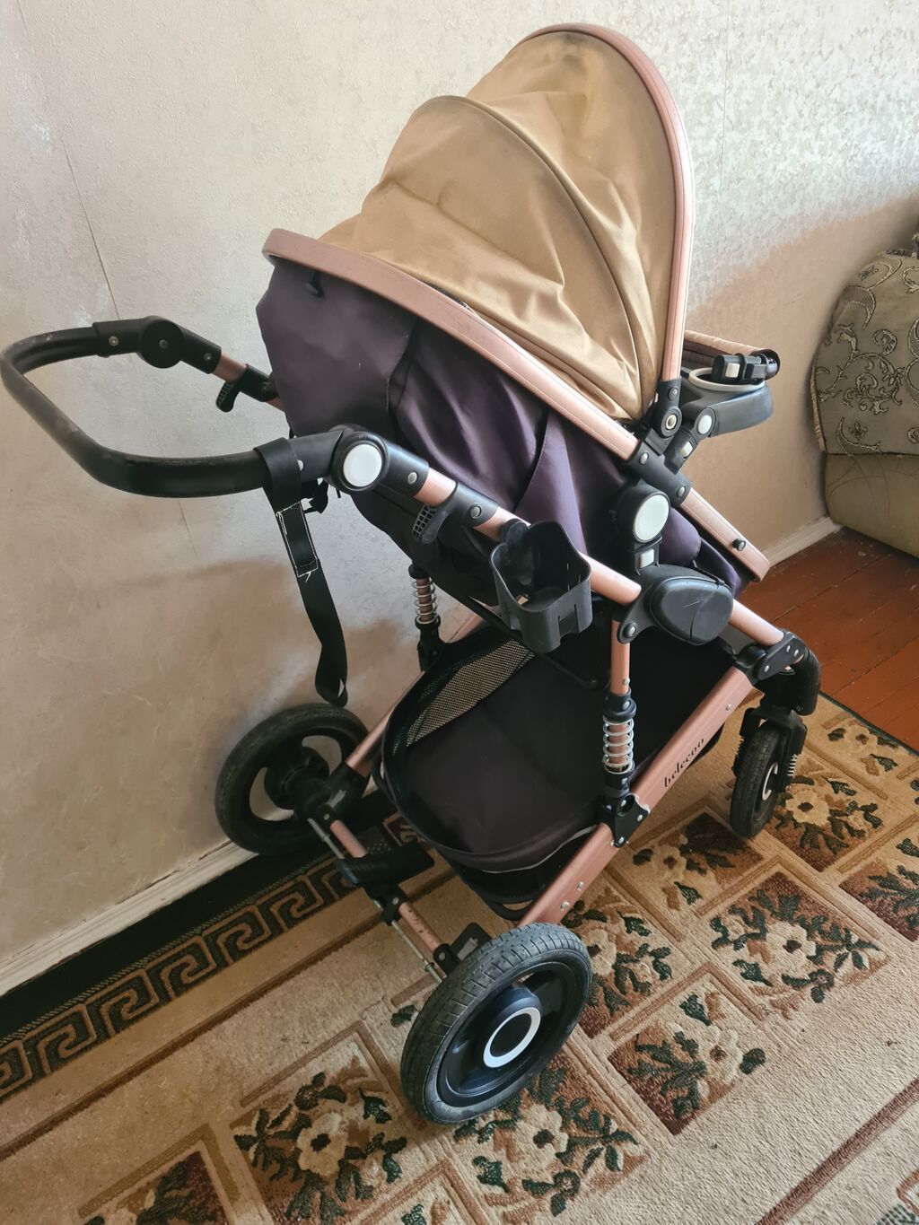 Klassik gəzinti arabası, Chicco, İşlənmiş, Cins: Oğlan, Yaş: 30 ay — Uşaq nəqliyyatı, Bakı (2)