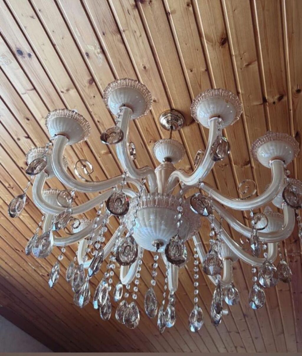 Çılçıraq, 10 və daha çox lampa, Şüşə — İşıqlandırma, Digah (2)