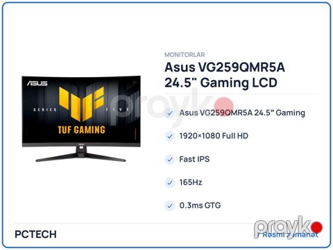 Asus VG259QMR5A 24.5" Gaming LCD Monitor (90LM0BR0-B01071) — Bakı
