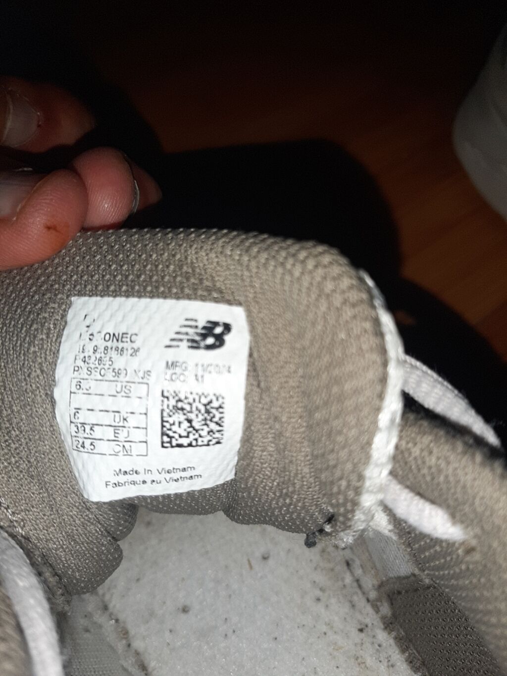 Orijinal "New Balance" krossovkaları. Heç bir qüsuru yoxdur, əla — Şəxsi əşyalar, Bakı (4)