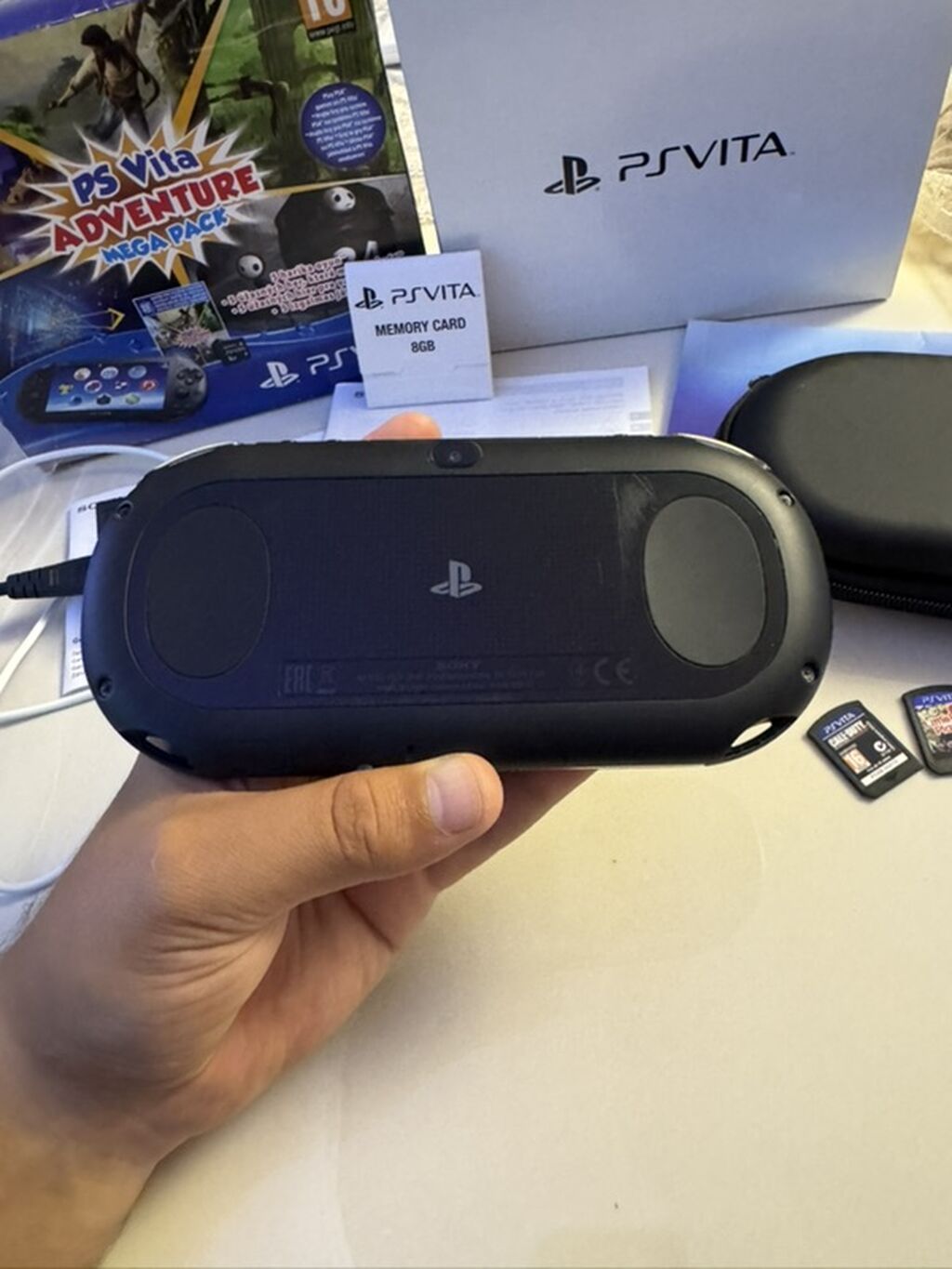 Sony PlayStation Vita Slim (PS Vita 2000) Adventure Mega Pack – Wi‑Fi — Elektronika, Bakı (4)