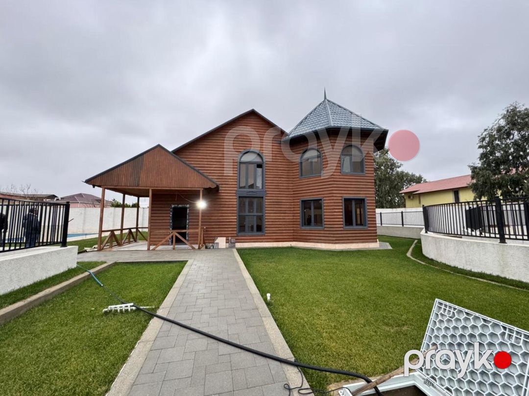 Satılır 15 otaqlı həyət evi/bağ evi 800 m² — Ev, villa, Bakı (4)