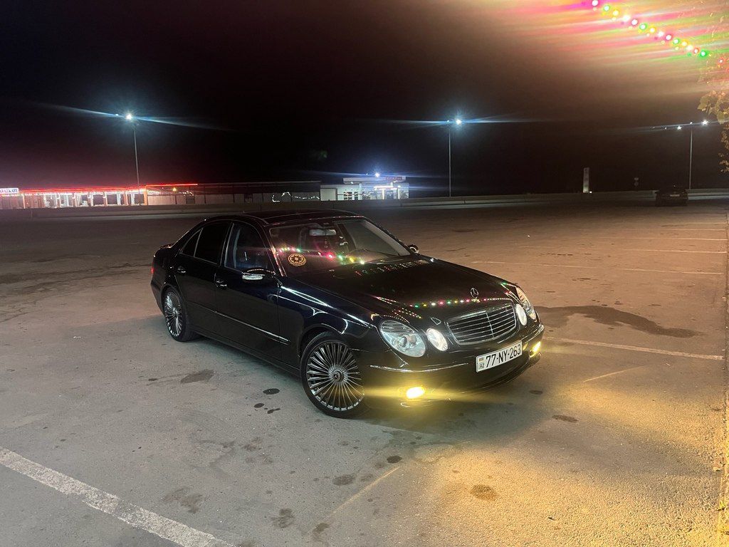 Mercedes E 320, 3.2 L, 2002 il, 265 000 km — Avtomobillər, Şəki (6)